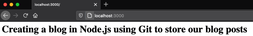 markdown barely working git blog