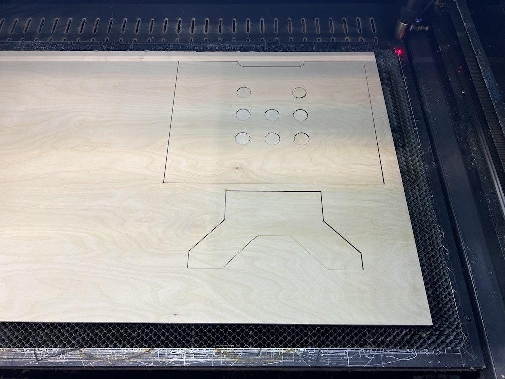 Laser cut